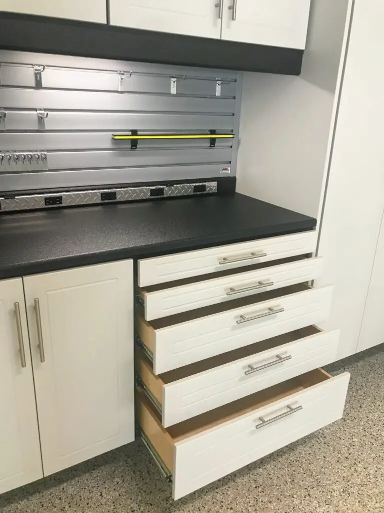 Upgrade Your Garage This Holiday Season with Black Diamond Garages’ Powder-Coated Cabinets