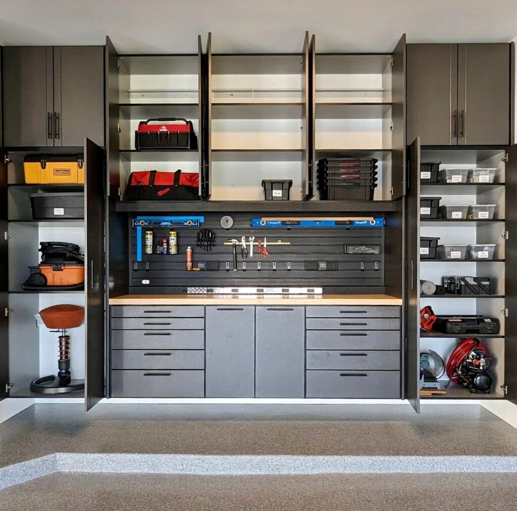 Garage Cabinets for More Than Just Tools: Creative Uses for Custom Storage in Leander Homes