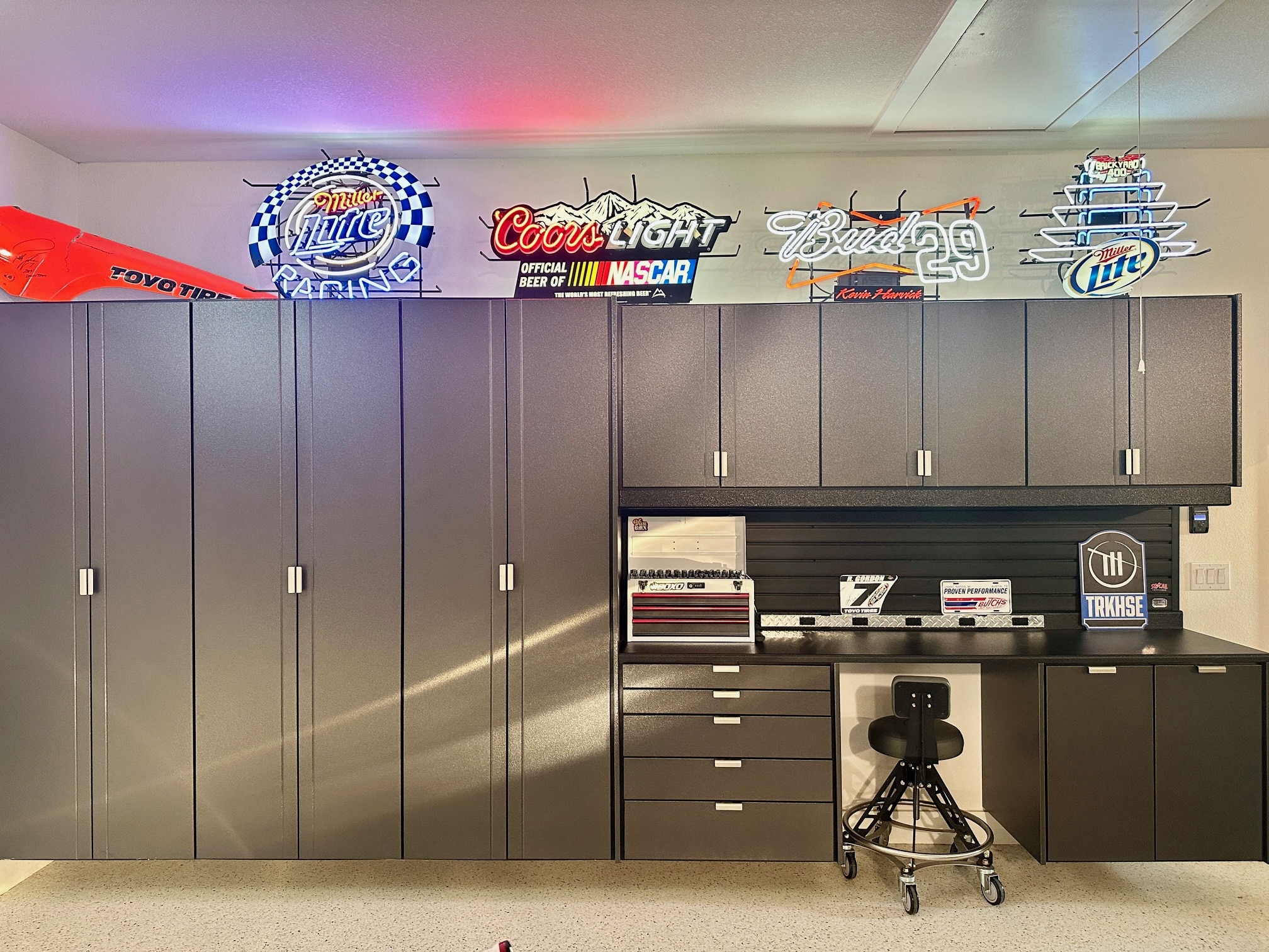 Powder Coated Garage Cabinets no legs