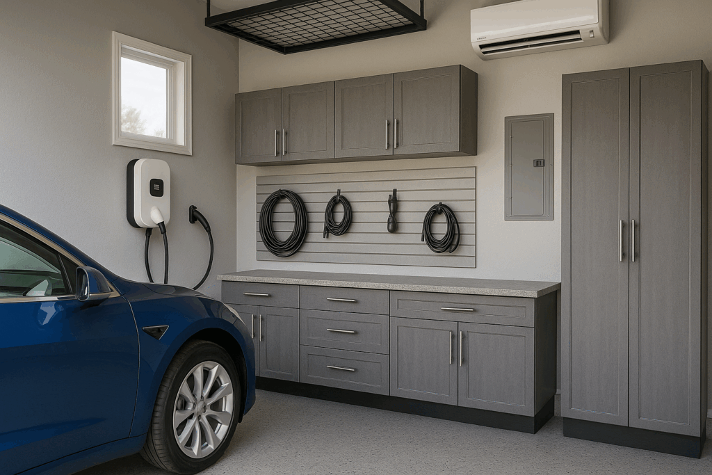 The EV‑Ready Garage: How to Design, Wire, and Organize Your Space for Electric Vehicles (Without Losing Storage or Style)