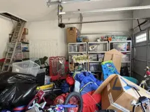 Before Garage Clean Up